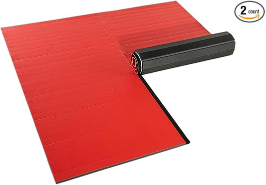 Dollamur 10’x10’x1.25” Wrestling Mat, Black, Home Workouts, Exercise, FLEXI-Connect®