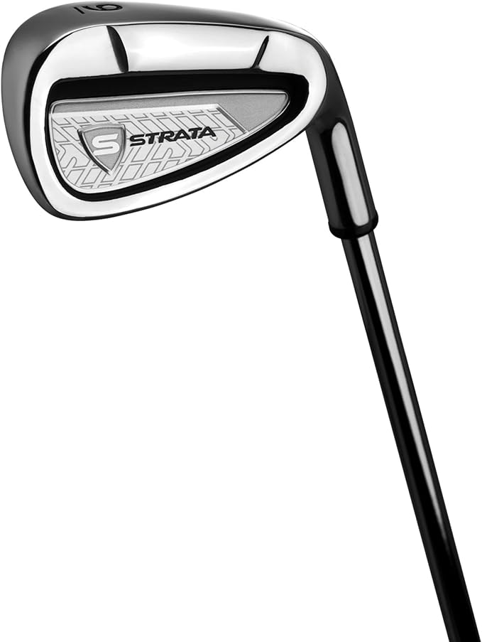 Callaway Golf Men's Strata Intro Complete 9 Piece Set (Regular Flex, Right Hand, Steel), Gray