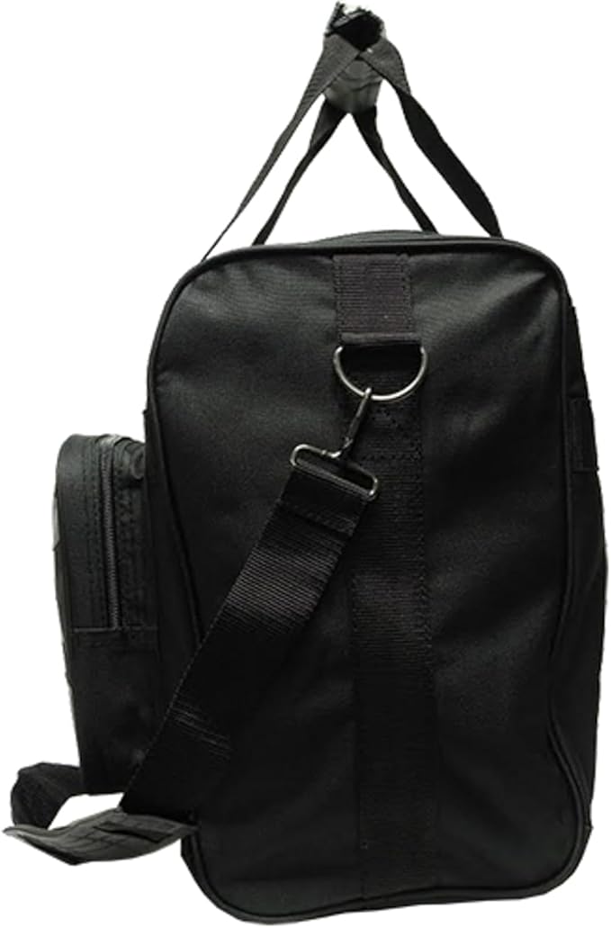 Pyramid Path Deluxe Single Tote Bowling Bag with Large Separate Compartment for Bowling Shoes (Up To US Mens Size 15) or Accessories - Holds One Bowling Ball
