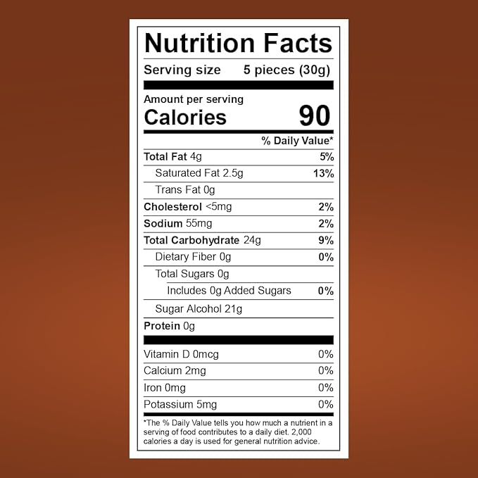 Werther's Original Chewy Sugar Free Caramel Candy, Individually Wrapped Healthy Sweet Caramel Bites for Guilt-Free Pleasure, Melts in Your Mouth in a Satisfying Creamy Way, 1lb