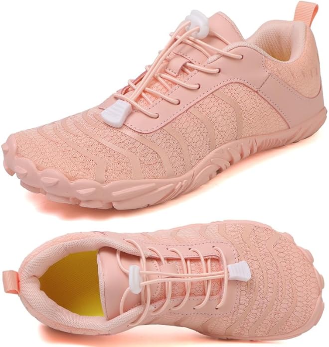 Barefoot Shoes Men Women Minimalist Shoes Zero Drop Workout Cross-Trainer Hiking Water Wide Toe Box Grounded Footwear Weightlifting Walking