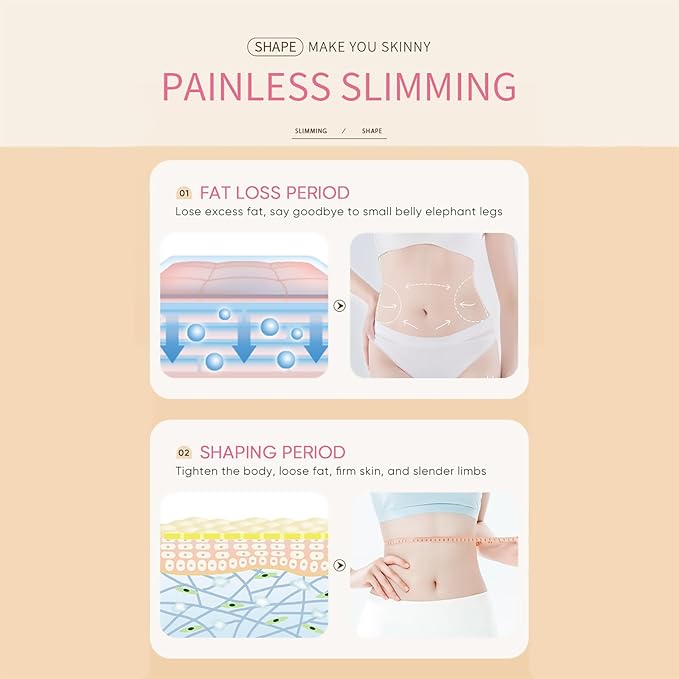 Slimming Cream， Firming and Plasticizing Cream，Reduces Excess Fat in the Abdomen, Buttocks, Arms and Thighs, Tightens Loose Skin, and Eliminates Body Edema for Men and Momen，2.11 Oz