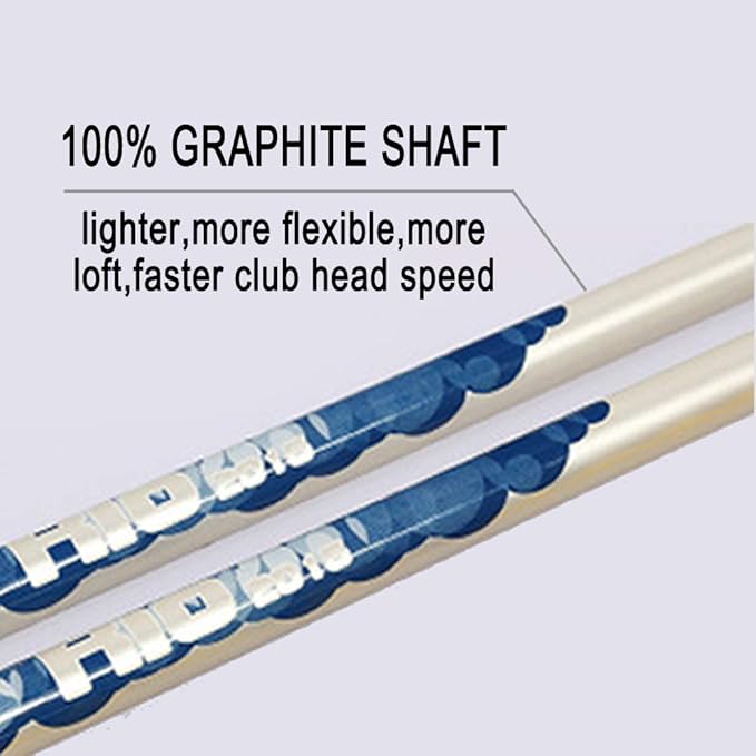 Acstar Two Way Junior Golf Putter Graphite Kids Putter Both Left and Right Handed Easily Use 3 Sizes to Choose Freely for Kids Ages 3-5 6-8 9-12