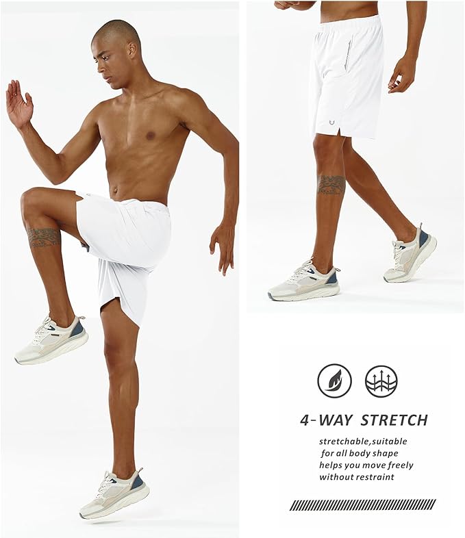 NORTHYARD Men's Running Athletic Shorts 5"/ 7"/ 9" Workout Gym Short Tennis Quick Dry Active Sport Hiking Basketball