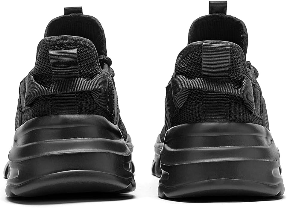 Men's Slip on Walking Shoes Tennis Running Sneakers Lightweight Breathable Casual Soft Sole Comfort Work Gym Trainers