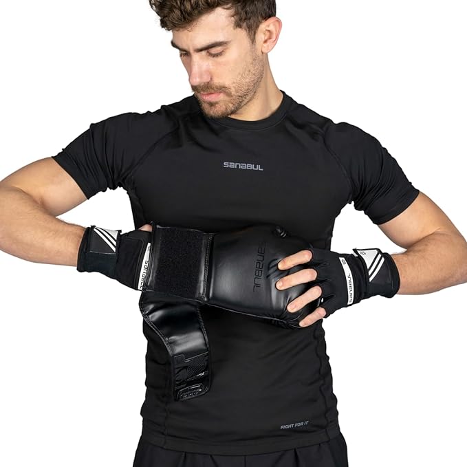 Sanabul Gel Boxing Hand Wraps for Men & Women Muay Thai MMA Kickboxing Quick Wraps Boxing Inner Gloves Wrist Knuckle Protection