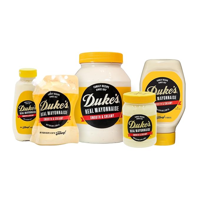 Duke’s Light Mayonnaise Jar – Smooth & Creamy, 30 Ounce (Pack of 1)
