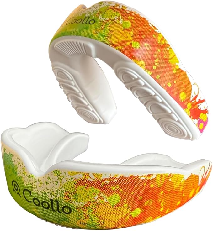 Boil and Bite Mouth Guard (Youth & Adult) DA Custom Fit Sport Mouthpiece for Football, Hockey, Rugby, Lacrosse,Boxing,MMA(Free Case Included!)