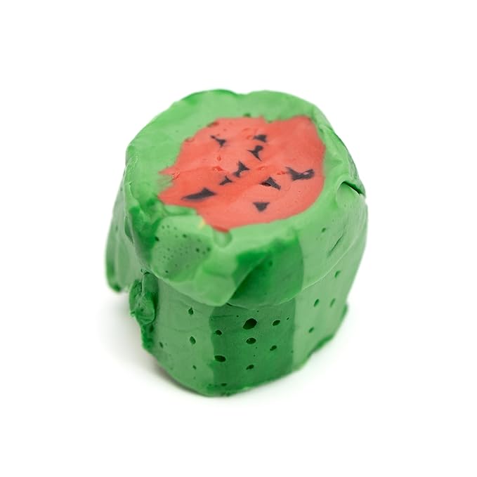 Taffy Shop What the Melon, Watermelon Salt Water Taffy – Gourmet Soft Chewy Candy, Bulk Sweet Snack, Fresh Gift & Gluten-Free, 35 Individually Wrapped Pieces (7oz)
