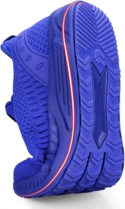 Feethit Mens Slip On Walking Shoes Blade Tennis Shoes Non Slip Running Shoes Lightweight Workout Shoes Breathable Mesh Fashion Sneakers