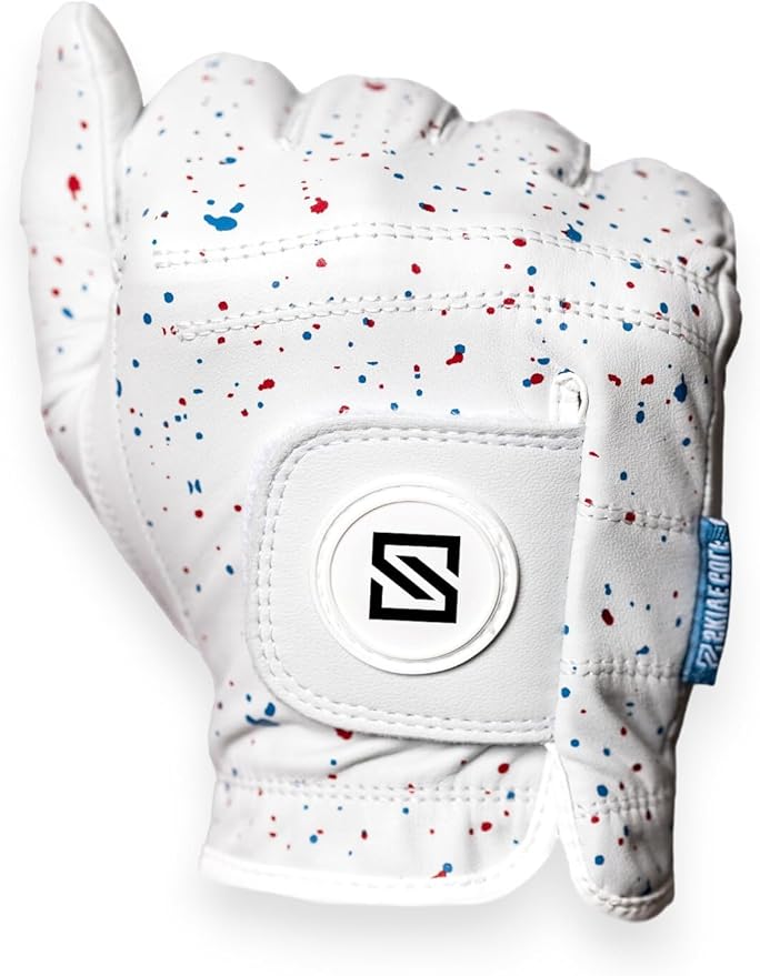 Premium Golf Glove | 100% AAA Cabretta Leather | Cool Golf Gloves | Serious Feel & Performance | Mens Golf Gloves Left Hand