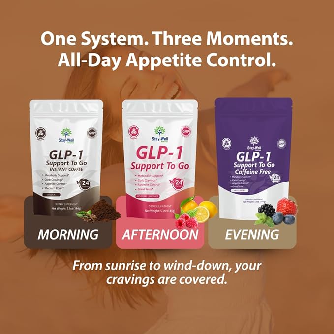 Slim Coffee GLP-1 Supplement | GLP 1 Booster to Control Appetite and Cravings | Great Tasting Metabolic Support - Coffee Bean Extract, Green Tea, Yerba Mate (Vanilla)