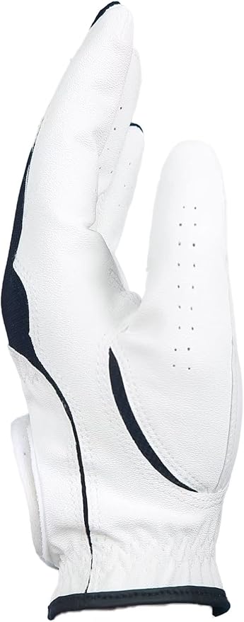 Men's Golf Glove Premium Synthetic Leather,Net Fabric,Stable Grip,Six Pack Value Left Hand Right Hand（Left is Wear on Left Hand,Right is Wear on Right Hand）