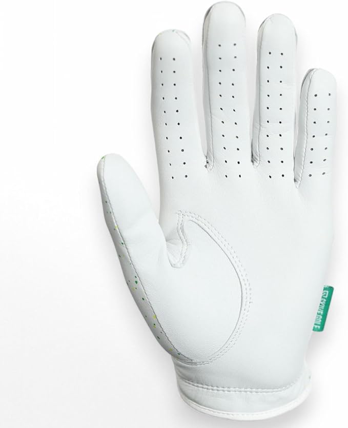 Premium Golf Glove | 100% AAA Cabretta Leather | Cool Golf Gloves | Serious Feel & Performance | Mens Golf Gloves Left Hand