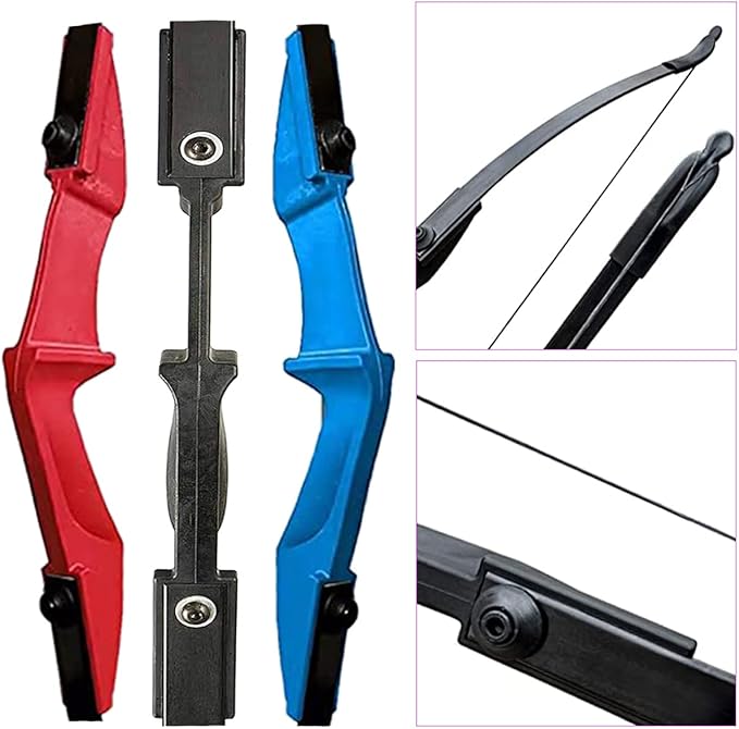 Archery Takedown Recurve Bow and Arrow Set Left/Rght Hand Longbow Kit Beginner Outdoor Hunting Shooting Practice 20lb 30lb 40lb