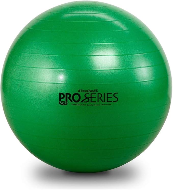 THERABAND Exercise Ball, Stability Ball with Diameter for Athletes Standard Fitness for Posture, Balance