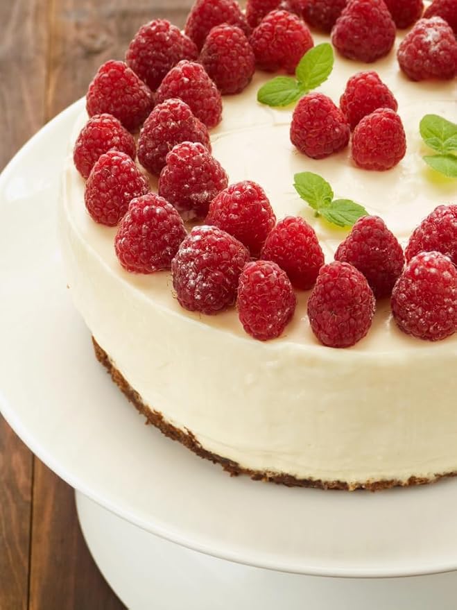A Blend Above White Chocolate Raspberry Swirl Pie Mix - No-Bake Desserts, All Natural, Vegan, Gluten Free, No MSG - Instant Dessert Mix, Fruit Dip, Bagel Topping, Frosting, Cheesecake Filling - Makes 16 Oz (Pack of 3)