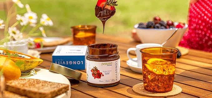 Prolon L-Spread Almond Chocolate Spread | Healthy Low Sugar Keto Snack | Rich in Magnesium, Vitamin E, Fiber, Calcium | Gluten-Free, Vegan, Dairy-Free | Plant-Based w/Cane Sugar, & Healthy Fats, 1 Jar