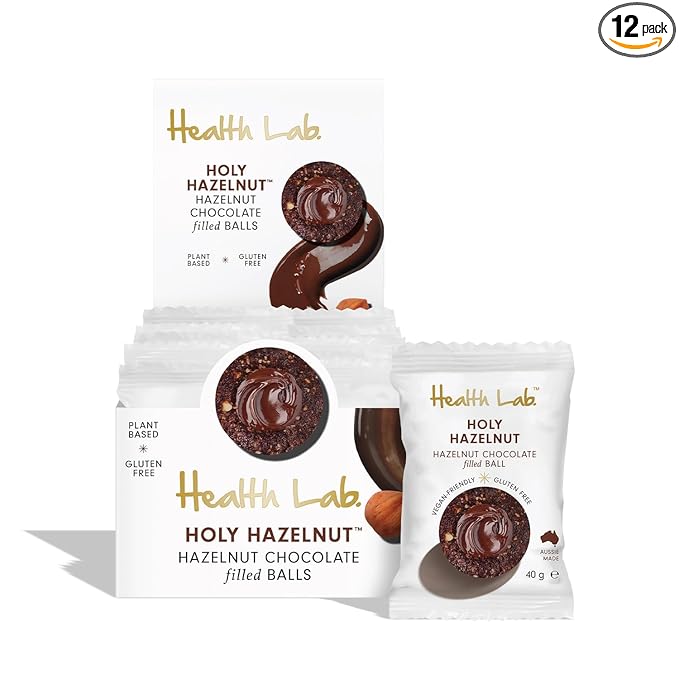 Health Lab - Holy Hazelnut Filled Balls 480g (12 x 40g)