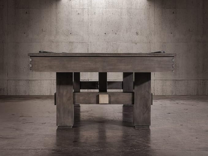 Nixon Billiards - Kemp Slate Billiard Pool Table - Grayson Gray/Weathered Slate - 7ft and 8ft