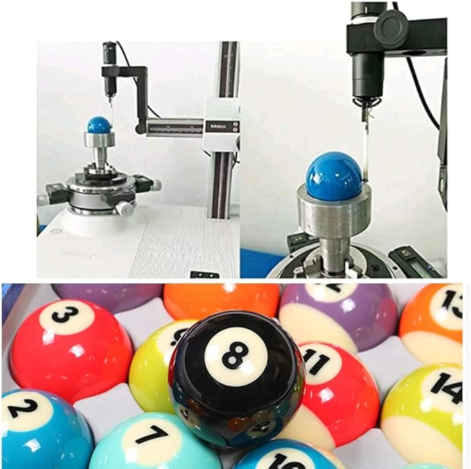 CUPPA Professional Pool Balls/Billiard Balls Set, Complete 16 Balls for Pool Tables