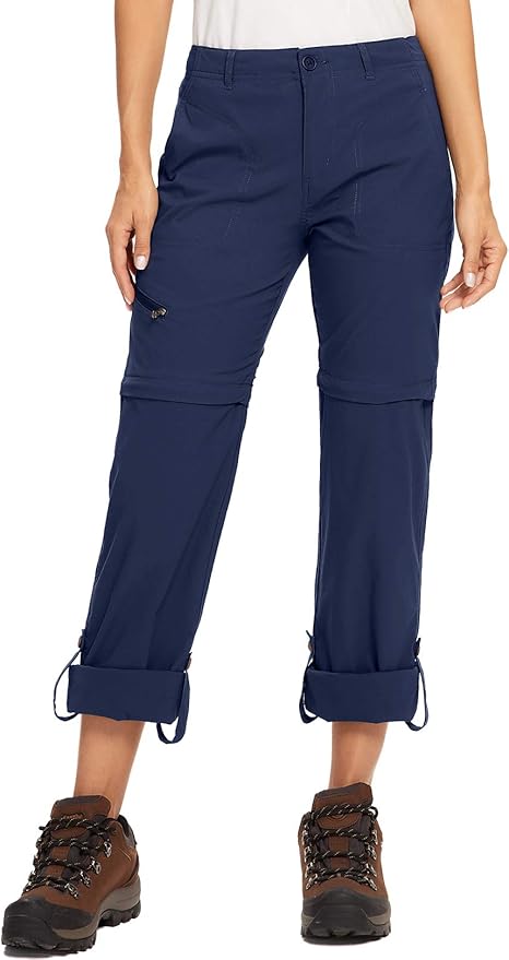 Women's Hiking Pants Convertible Zip Off Lightweight Quick Dry Outdoor Travel Camping Safari fising Pants