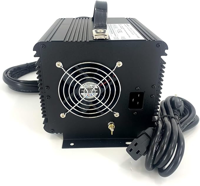 48 Volt Charger with 3-Pin Clover Drive 2 Connector for Yamaha G29 Drive Golf Carts Years 2007 to 2016 (JAC1548H-YAM-PDR)