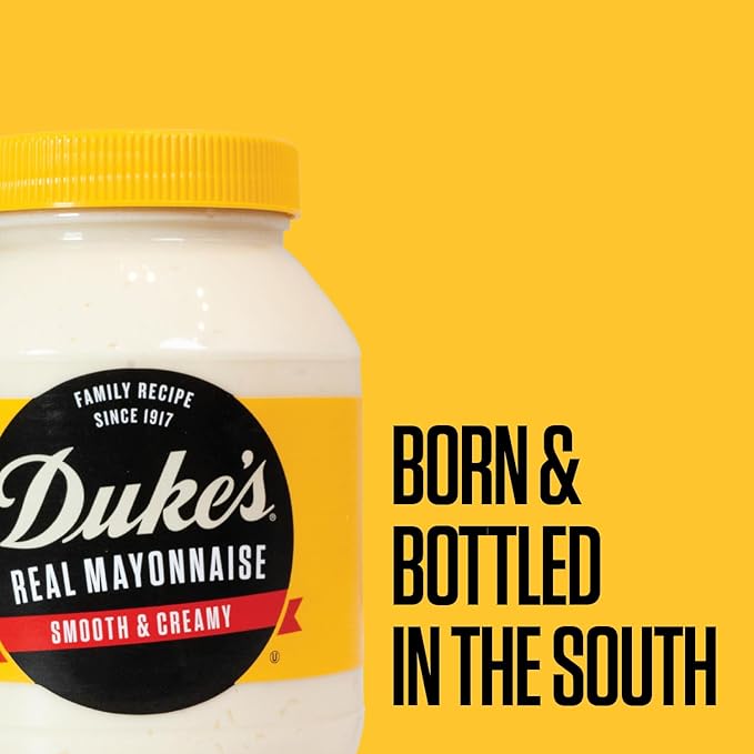 Duke’s Real Mayonnaise Jar – Original Smooth & Creamy Taste, 48 Ounce (Pack of 1)