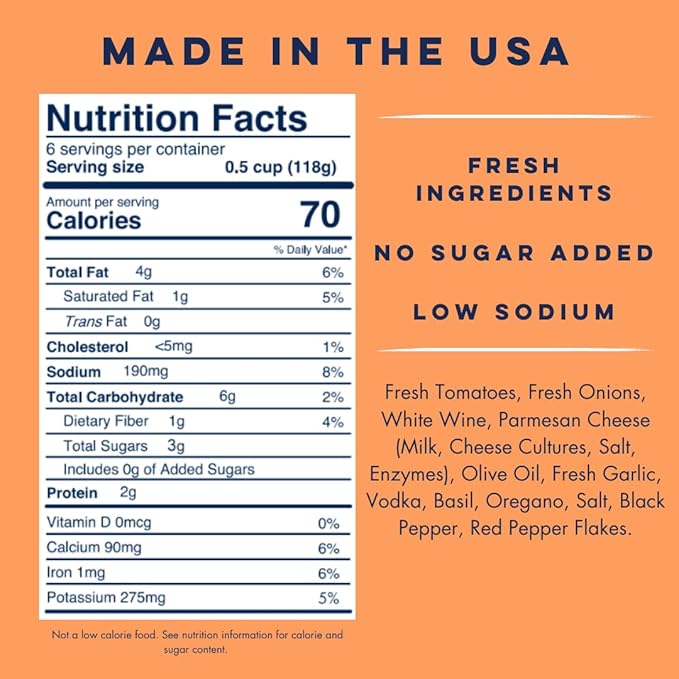Yo Mama's Foods Keto Pasta Sauces - Pack of (6) - No Sugar Added, Gluten Free, Preservative Free, Paleo Friendly, and Made with Whole, Non-GMO Tomatoes!