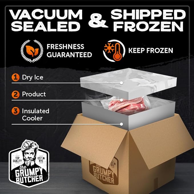 Grumpy Butcher East & West Meals Set – 6 Pack (10-15 oz each) – Beef Stew, Orange Chicken, Chicken Lo Mein – Restaurant-Quality Premade Meals Ready to Eat