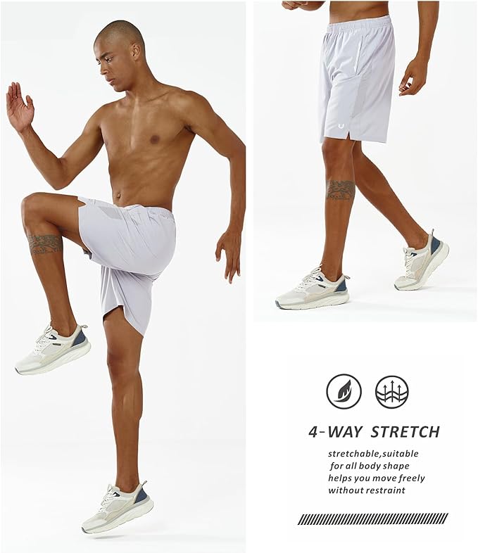 NORTHYARD Men's Running Athletic Shorts 5"/ 7"/ 9" Workout Gym Short Tennis Quick Dry Active Sport Hiking Basketball