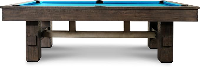 Nixon Billiards - Kemp Slate Billiard Pool Table - Grayson Gray/Weathered Slate - 7ft and 8ft