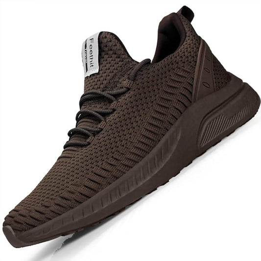 Feethit Mens Slip On Walking Shoes Blade Tennis Shoes Non Slip Running Shoes Lightweight Workout Shoes Breathable Mesh Fashion Sneakers