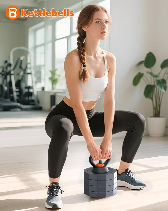 Adjustable Dumbbells Set, 45/65/85 lbs Free Weight Set with Connector, 4 in1 Dumbbells Set for Home Gym Workout