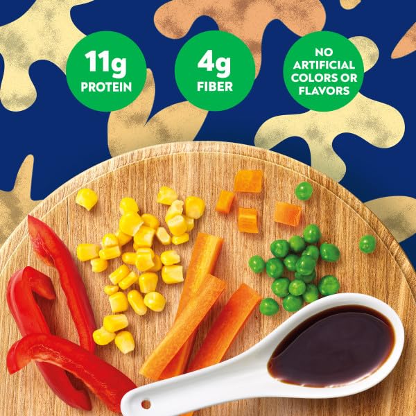 BEN'S ORIGINAL Street Food Fried Rice with Vegetables, Prepared Entrée, Microwave in 90 Seconds, 9 oz (Pack of 6)