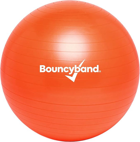 Bouncyband Balance Ball – Create Flexible Seating to Improve Focus at School, Office, or Home with This No-Roll Weighted Ball