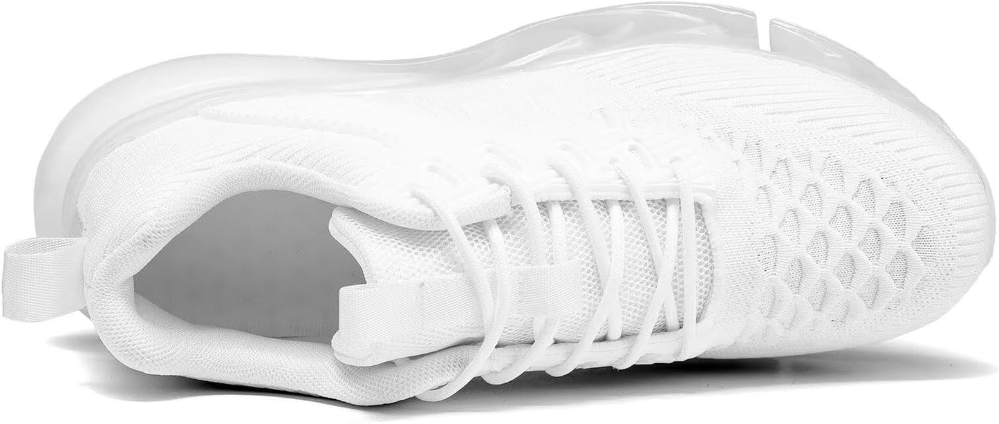 Men's Running Shoes Blade Tennis Walking Fashion Sneakers Breathable Non Slip Gym Sports Work Trainers
