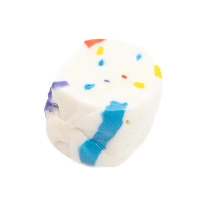 Taffy Shop Birthday Cake Cake Salt Water Taffy – Gourmet Soft Chewy Candy, Bulk Sweet Snack, Fresh Gift & Gluten-Free, 140 Individually Wrapped Pieces (32oz)