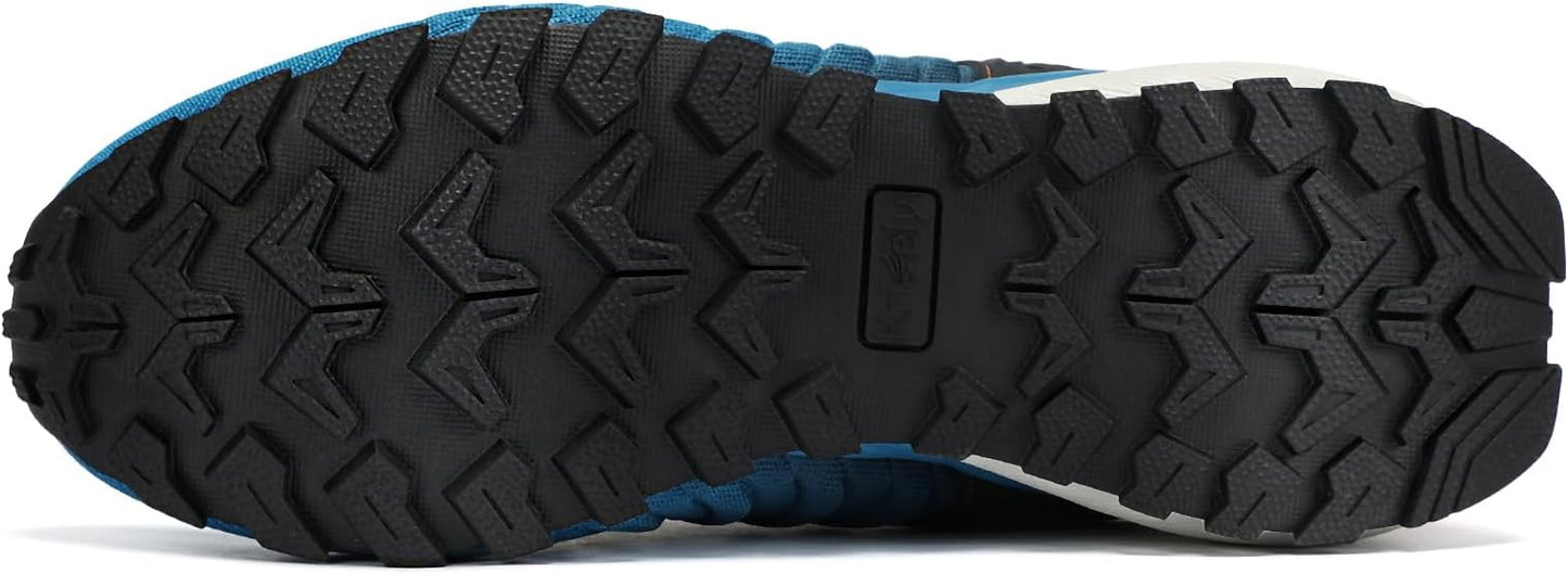 Kricely Men's Walking Shoes Breathable Lightweight Fashion Sneakers Non Slip Sport Gym Jogging Trail Running Shoes