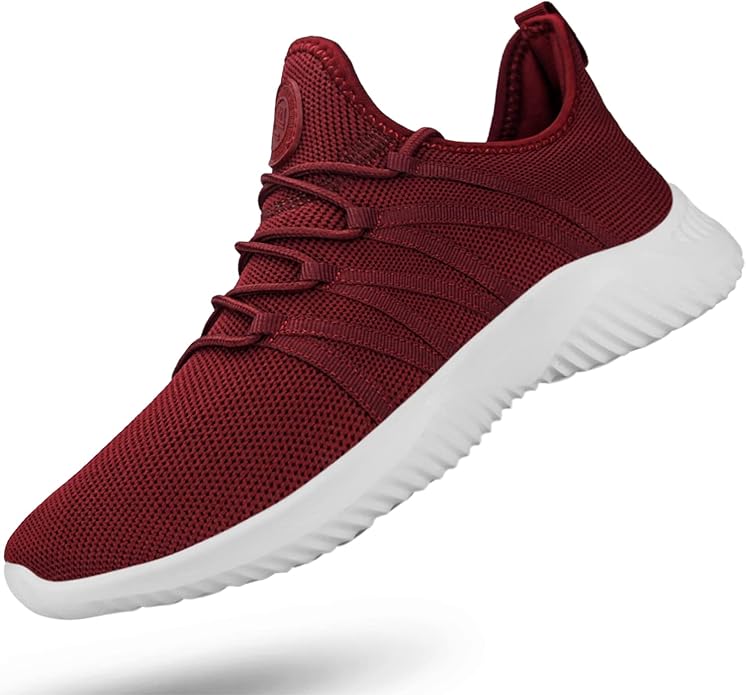 Feethit Mens Slip On Running Shoes Breathable Lightweight Comfortable Fashion Non Slip Sneakers for Men