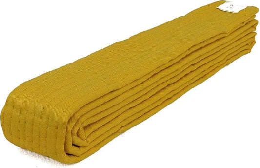 AAMA Plain Color Belt for Martial Arts - Taekwondo Karate Judo Aikido