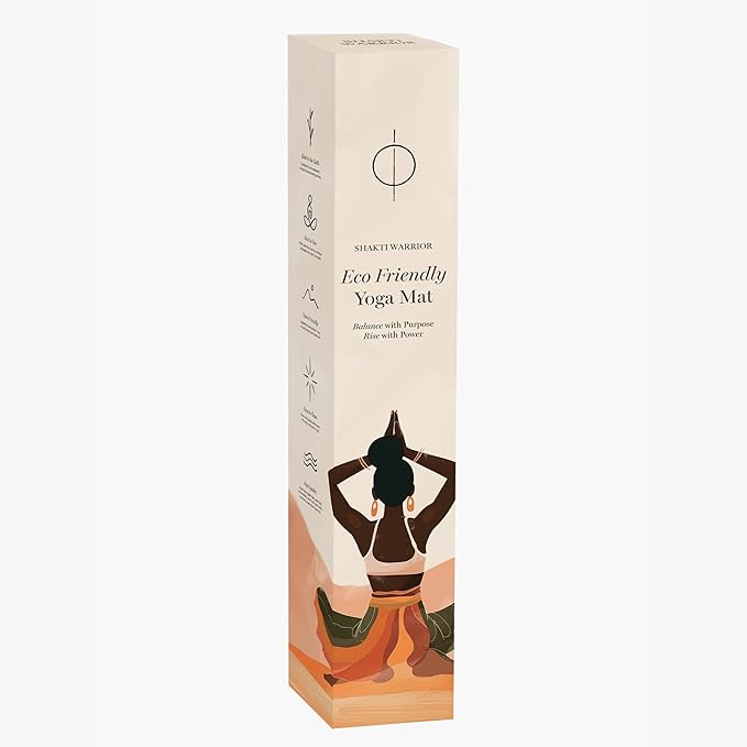 Cork Yoga Mat - Artist Designed, Premium Printed Eco-Friendly Non-Slip mat, Great for Regular & Hot Yoga, Pilates, Workouts 72 inch x 24 inch x 3mm Thick