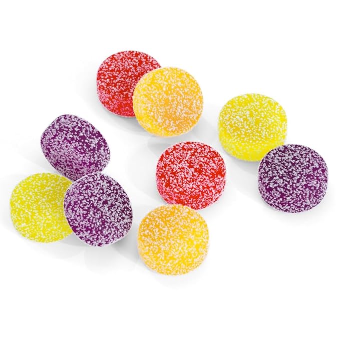 Cambie Sugar Free Gummies - 1 lb of Individually Wrapped Sugar Free Candy, Assorted Fruit Flavors, Diabetic Friendly, Keto, Low Carb, Vegan, Natural Flavors, Made in Italy