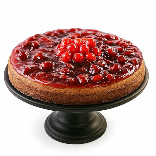 Andy Anand Sugar Free Chocolate Cherry Cheesecake, 9" with Real Truffles, Fresh & Diabetic Friendly, Made with 100% Real California Cream Cheese, No Preservatives (2.8 lbs)