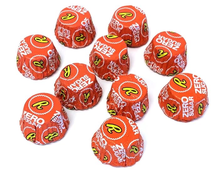 Reese'sMiniatures Zero Sugar Chocolate Peanut Butter Cups 1lb