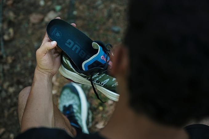 Icebug Comfort Insoles with Dynamic Arch Support, Charcoal Medium Arch, M 12