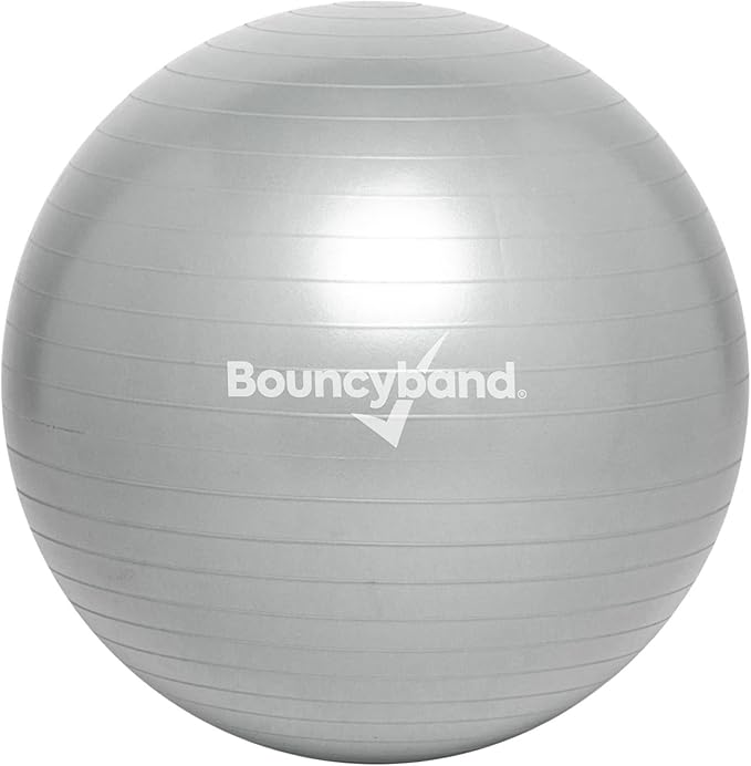 Bouncyband Balance Ball – Create Flexible Seating to Improve Focus at School, Office, or Home with This No-Roll Weighted Ball