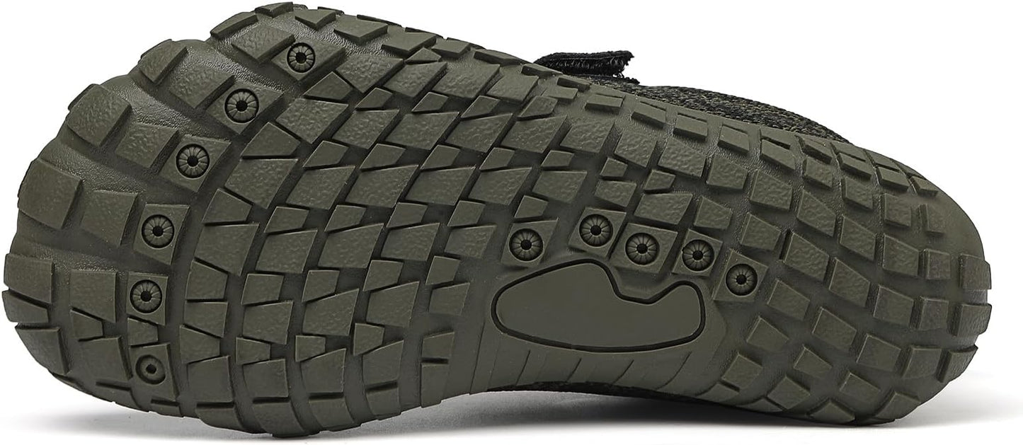 KUBUA Kids Barefoot Shoes Boys Girls Sneakers Naturally Splay Shoes Toddler Little Big Kid