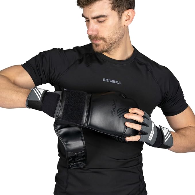 Sanabul Gel Boxing Hand Wraps for Men & Women Muay Thai MMA Kickboxing Quick Wraps Boxing Inner Gloves Wrist Knuckle Protection