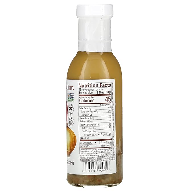 LEMONETTE Sugar Free, Low Cal, Low Fat Salad Dressing: Mediterranean Variety Pack (3) 12 oz Bottles - Keto, Gluten Free, Vinegar Free, Dairy Free, Soy Free, Canola Free, Vegan Certified